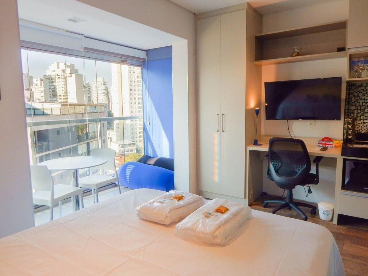 Easy Star - Charmoso Studio Na Vila Omlimpia - Ts02G Lägenhet São Paulo Exteriör bild