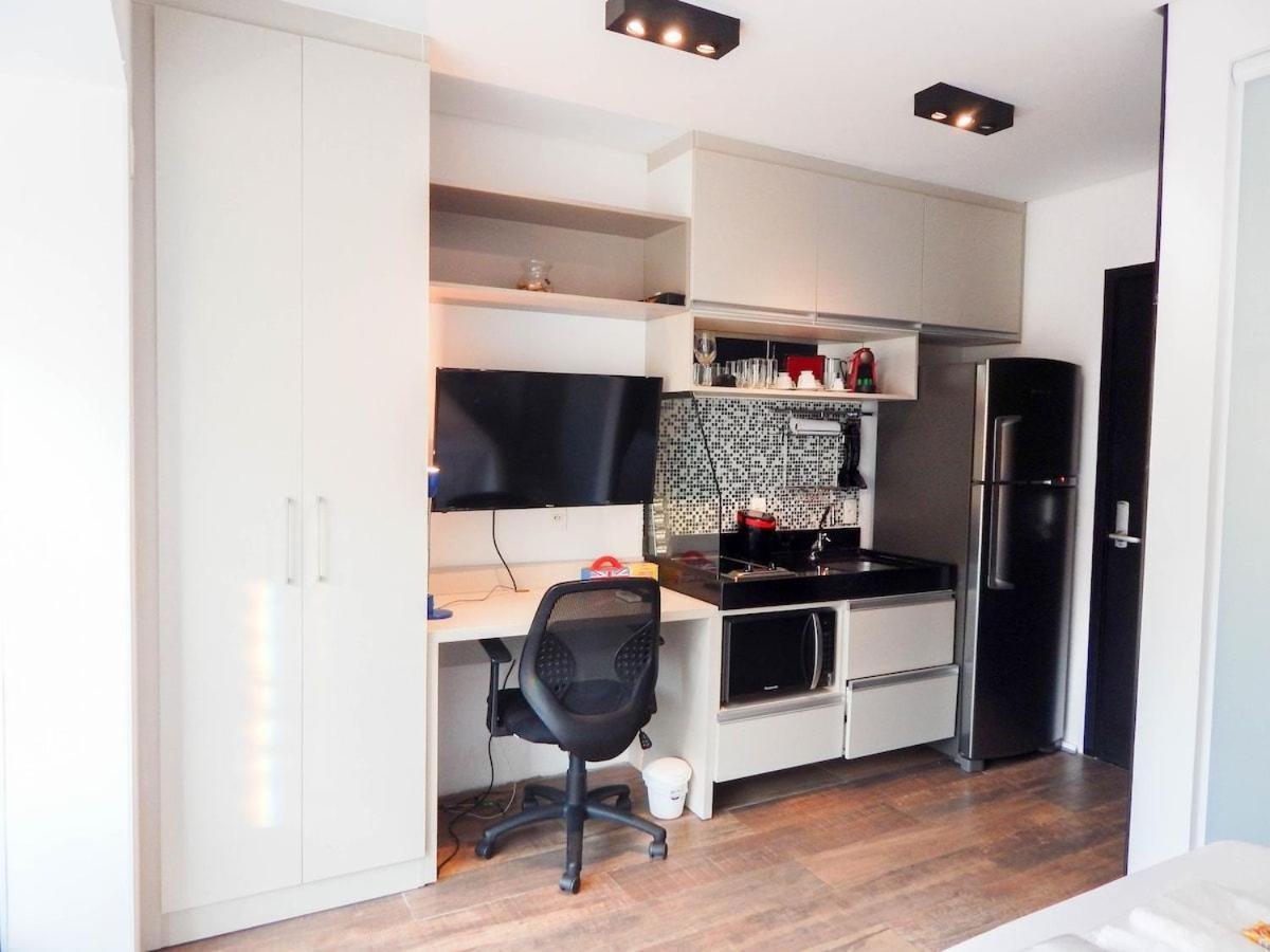 Easy Star - Charmoso Studio Na Vila Omlimpia - Ts02G Lägenhet São Paulo Exteriör bild